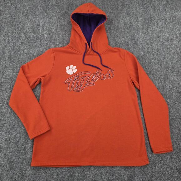 Colosseum Other - Clemson Tigers Sweatshirt Mens Large Orange Hoodie NCAA Colosseum Paw Pullover